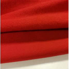 Kilpinis trikotažas su pūkeliu RED 80/20