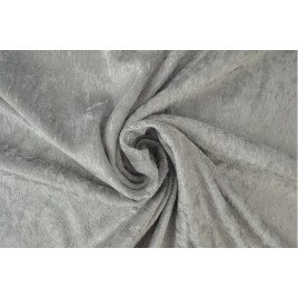 Aksomas glamžytas SILVER