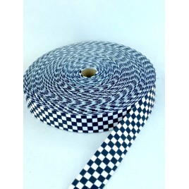 Juostelė austa šachmatai 25mm