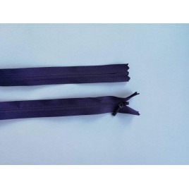 Užtrauktukas paslepiamas spiralinis violetinis 55cm