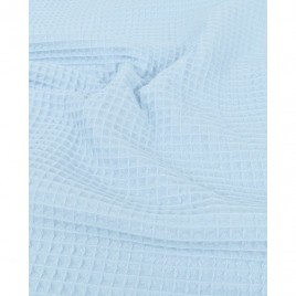Vaflinis audinys BABY BLUE
