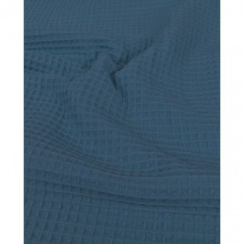 Vaflinis audinys DARK BLUE
