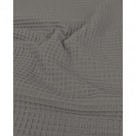 Vaflinis audinys DARK GREY